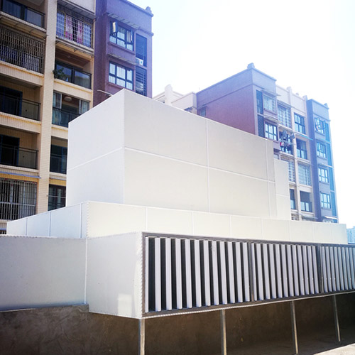 武胜福恩医院空调外机综合噪声治理2